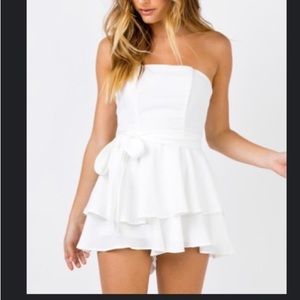 Princess Polly white romper